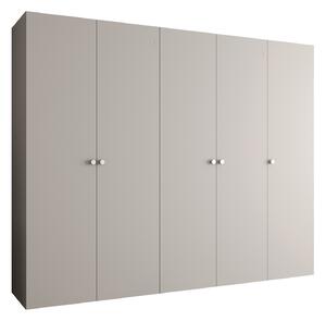 Zondo.hr Ormar za garderobu 250 cm Parna 1 (kašmir + srebrna). Akcija -20%. 1125897