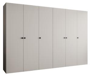 Zondo.hr Ormar za garderobu 300 cm Parna 1 (kašmir + crna). Akcija -19%. 1125907