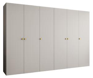 Zondo.hr Ormar za garderobu 300 cm Parna 1 (kašmir + zlatna). Akcija -19%. 1125909