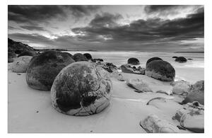 Slika na platnu - Kamenje na plaži 107ČA (90x60 cm )