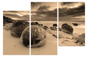 Slika na platnu - Kamenje na plaži 107FC (90x60 cm)