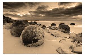 Slika na platnu - Kamenje na plaži 107FA (120x80 cm)