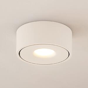 Arcchio LED stropna svjetiljka Rotari, bijela, metal, Ø 12cm