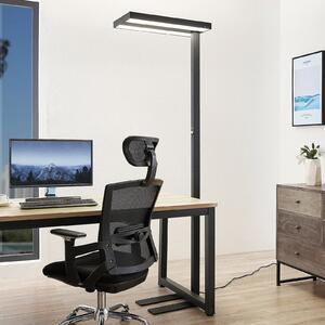 Arcchio LED podna lampa Logan Pro, crna, senzor, prigušivanje