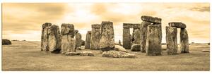 Slika na platnu - Stonehenge - panorama 506FA (105x35 cm)