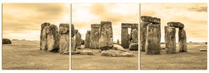 Slika na platnu - Stonehenge - panorama 506FB (90x30 cm)