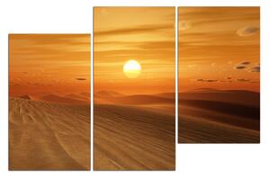 Slika na platnu - Zalazak sunca u pustinji 1917D (90x60 cm)
