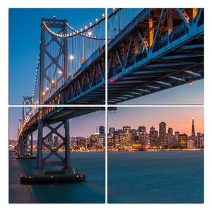 Slika na platnu - San Francisco - kvadrat 3923D (60x60 cm)