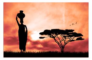 Slika na platnu - Afrička žena 1920FA (100x70 cm)