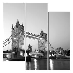 Slika na platnu - Tower Bridge - kvadrat 330ČC (75x75 cm)