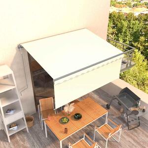 Automatska tenda na uvlačenje s roletom 3 x 2,5 m krem - Krema / 3 x 2.5 m