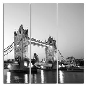 Slika na platnu - Tower Bridge - kvadrat 330ČB (75x75 cm)