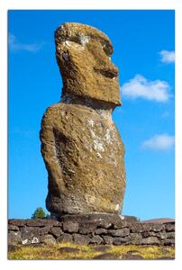 Slika na platnu - Ahu Akivi moai - pravokutnik 7921A (60x40 cm)