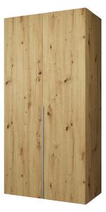 Zondo.hr Ormar za garderobu 100 cm Alice 1 (hrast artisan + kašmir). Akcija -21%. 1126092