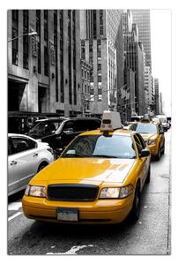 Slika na platnu - Taksi iz New Yorka - pravokutnik 7927A (120x80 cm)