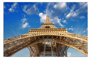 Slika na platnu - Eiffelov toranj - pogled odozdo 135A (90x60 cm )