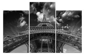 Slika na platnu - Eiffelov toranj - pogled odozdo 135ČC (90x60 cm)