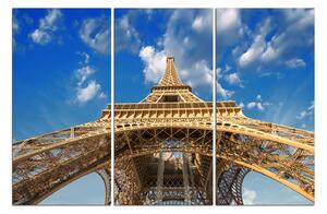 Slika na platnu - Eiffelov toranj - pogled odozdo 135B (90x60 cm )
