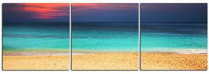 Slika na platnu - More u zalasku sunca - panorama 543B (150x50 cm)