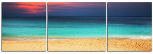 Slika na platnu - More u zalasku sunca - panorama 543C (90x30 cm)