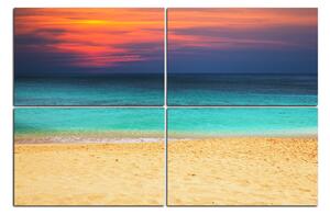 Slika na platnu - More u zalasku sunca 143E (90x60 cm)