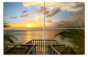 Slika na platnu - Pogled sa terase 150D (150x100 cm)