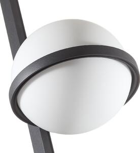 Vibia Palma 3710 LED zidna svjetiljka, grafit