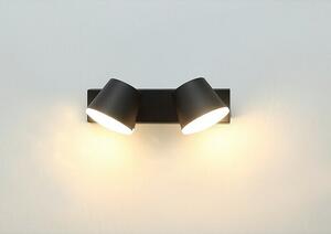 Ferotehna Vanjska zidna LED svjetiljka Denton (10 W, 265 x 90 x 130 mm, Crna, IP54)