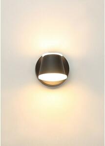 Ferotehna Vanjska zidna LED svjetiljka Denton (9 W, 135 x 120 x 120 mm, Crna, IP54)