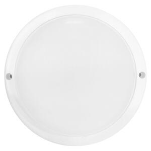 Ferotehna Vanjska zidna LED svjetiljka Minsk Round (18 W, 155 x 155 x 37 mm, Bijela, IP54)