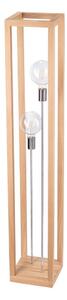 Spot-Light 51528274 - Podna lampa KAGO 2xE27/60W/230V mat hrast