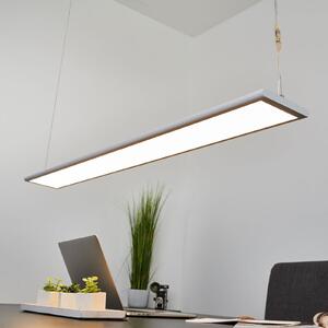 Arcchio LED uredska visilica Samu, gore/dolje, prigušiva, aluminij