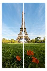 Slika na platnu - Jutro u Parizu - pravokutnik 736C (90x60 cm)
