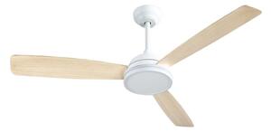 Aigostar-LED Prigušivi str. ventilator 20W/230V 2700-6500K 132cm+DU bijela/béž