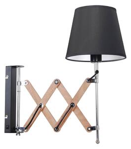 Zidna svjetiljka MITO 1xE27/40W/230V crna