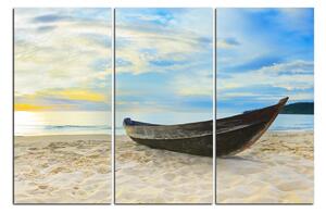 Slika na platnu - Čamac na plaži 151B (150x100 cm)