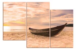 Slika na platnu - Čamac na plaži 151FD (120x80 cm)