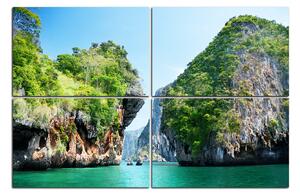 Slika na platnu - Stijene i more 152D (150x100 cm)