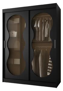 Zondo.hr Ormar za garderobu 150 cm Boomer 3 (crna). Akcija -20%. 1126272
