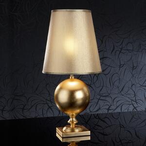 Stolna lampa Terra - u potpunosti u zlatnoj boji