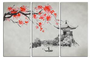Slika na platnu - Tradicionalne ilustracije Japan 160B (90x60 cm )