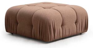 Atelier Del Sofa Tabure, Smeđa, Bubble Pouffe - Brown Bouclette