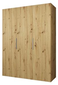 Zondo.hr Ormar za garderobu 150 cm Mirabella 1 (hrast artisan + kašmir). Akcija -18%. 1126348