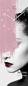 Stakleni zidni sat Be you - Styler