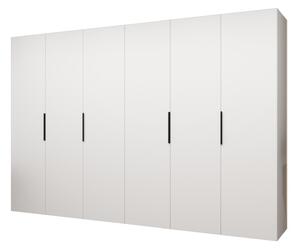 Zondo.hr Ormar za garderobu 300 cm Mirabella 1 (bijela + crna). Akcija -21%. 1126382