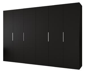 Zondo.hr Ormar za garderobu 300 cm Mirabella 1 (crna + kašmir). Akcija -21%. 1126386