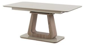 Blagovaonski stol FONETIC-Sonoma/Cappuccino-180/220x90 cm