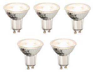 Set od 5 GU10 prigušivih LED žarulja 8W 660lm 3000K