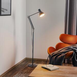 Anglepoise Type 75 podna lampa škriljasto siva