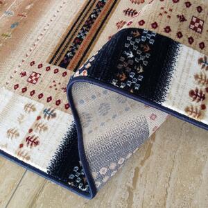 Moderni kvalitetni tepih s geometrijskim uzorcima u plavoj boji Širina: 200 cm | Duljina: 290 cm